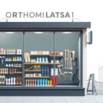 Een orthopedische winkel in Alkmaar, met diverse producten en traditionele achtergrond.