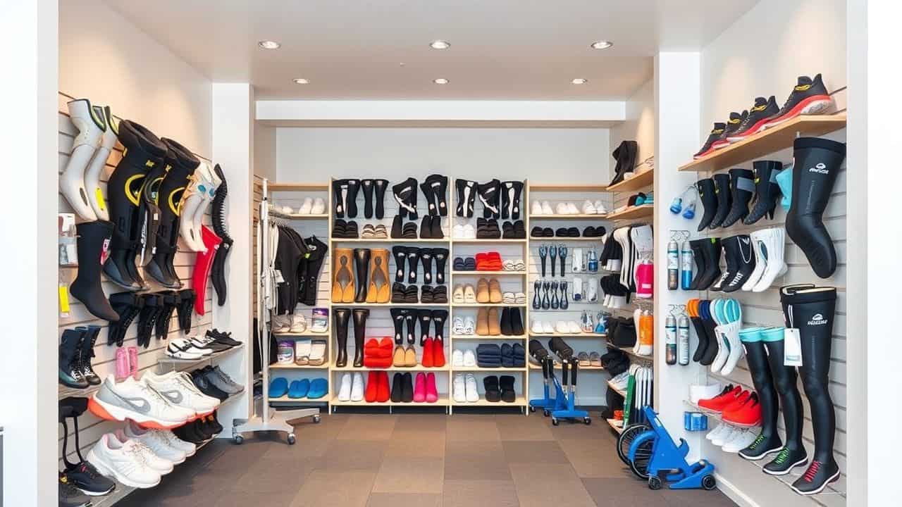 Een winkel in Amstelveen gespecialiseerd in orthopedische apparatuur en hulpmiddelen.