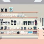 Een netjes georganiseerde orthopedische kliniek in Arnhem met braces en mobiliteitshulpmiddelen.