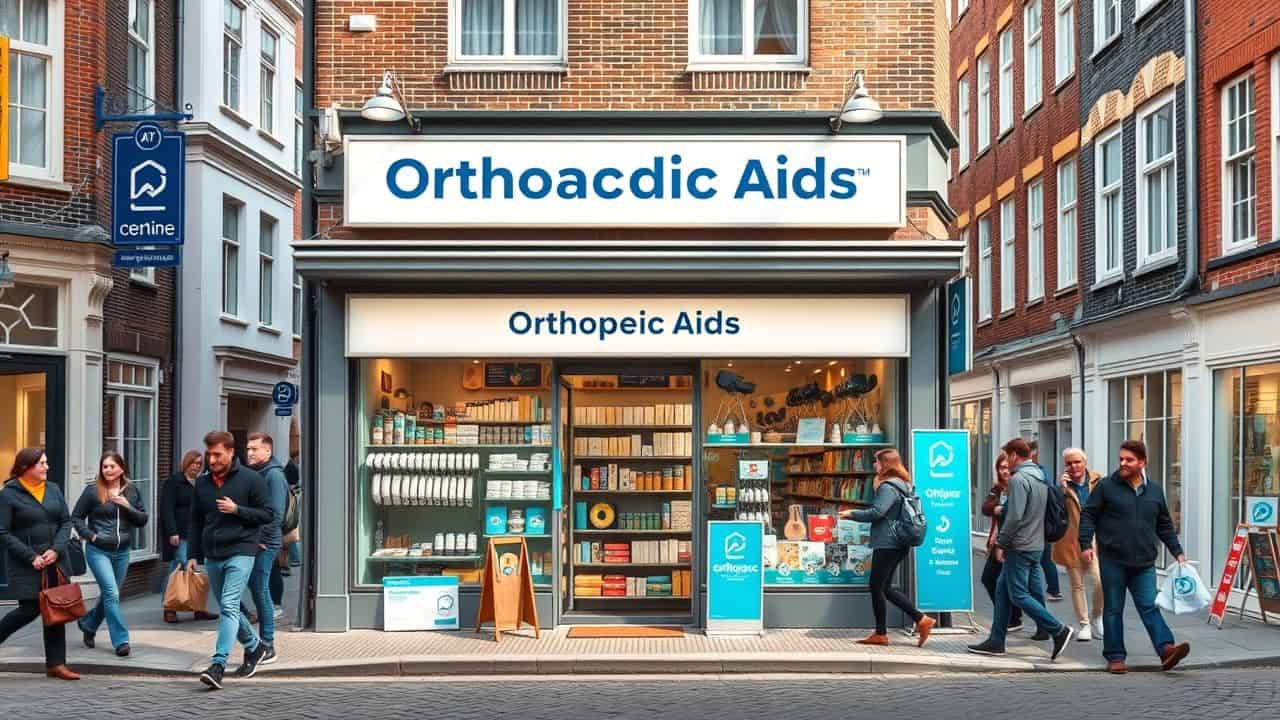 Een orthopedische hulpmiddelenwinkel in Den Bosch met een charmante historische setting. Een orthopedische hulpmiddelenwinkel in Den Bosch met een charmante historische setting.